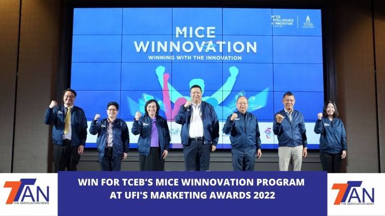 TCEB’s ‘MICE Winnovation’ Programme Wins UFI Marketing Award 2022